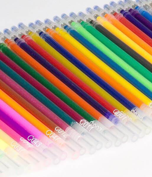 48 Colored Ink Refills For ColorIt Gel Pens - Image 3