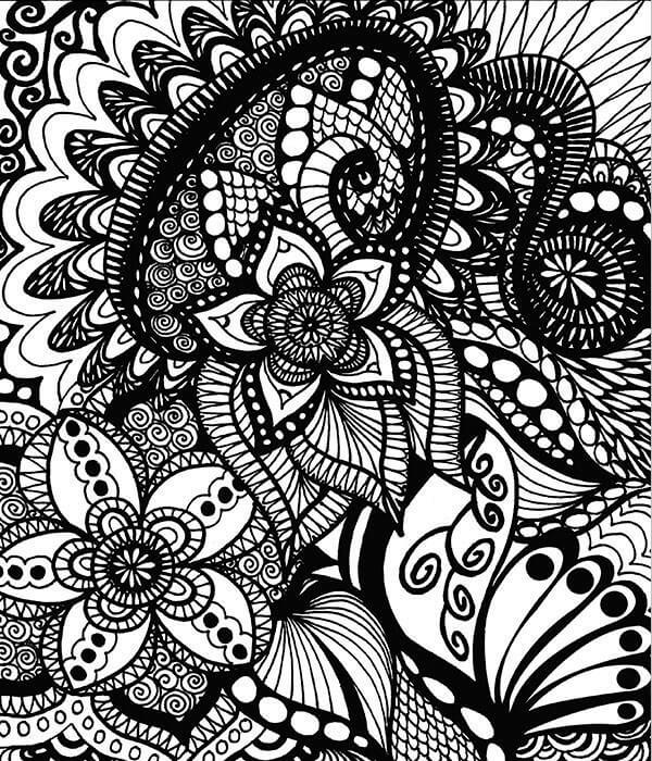 Calming Doodles Volume 1 Illustrated by Virginia Falkinburg - Image 3