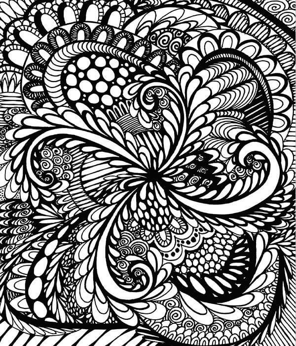 Calming Doodles Volume 1 Illustrated by Virginia Falkinburg - Image 4