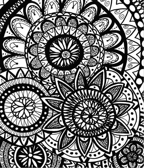Calming Doodles Volume 1 Illustrated by Virginia Falkinburg - Image 5