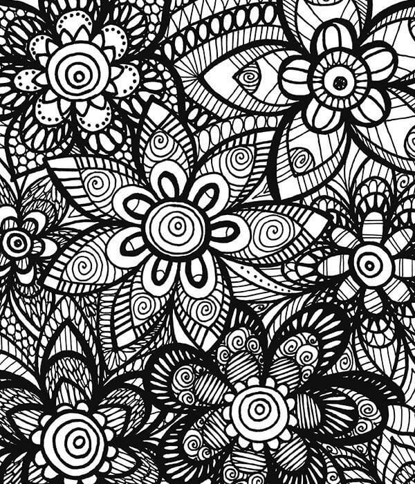 Colorful Flowers Volume 1 Illustrated by Virginia Falkinburg - Image 3