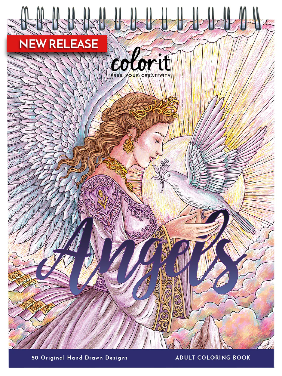 ColorIt Angels Illustrated By Hasby Mubarok