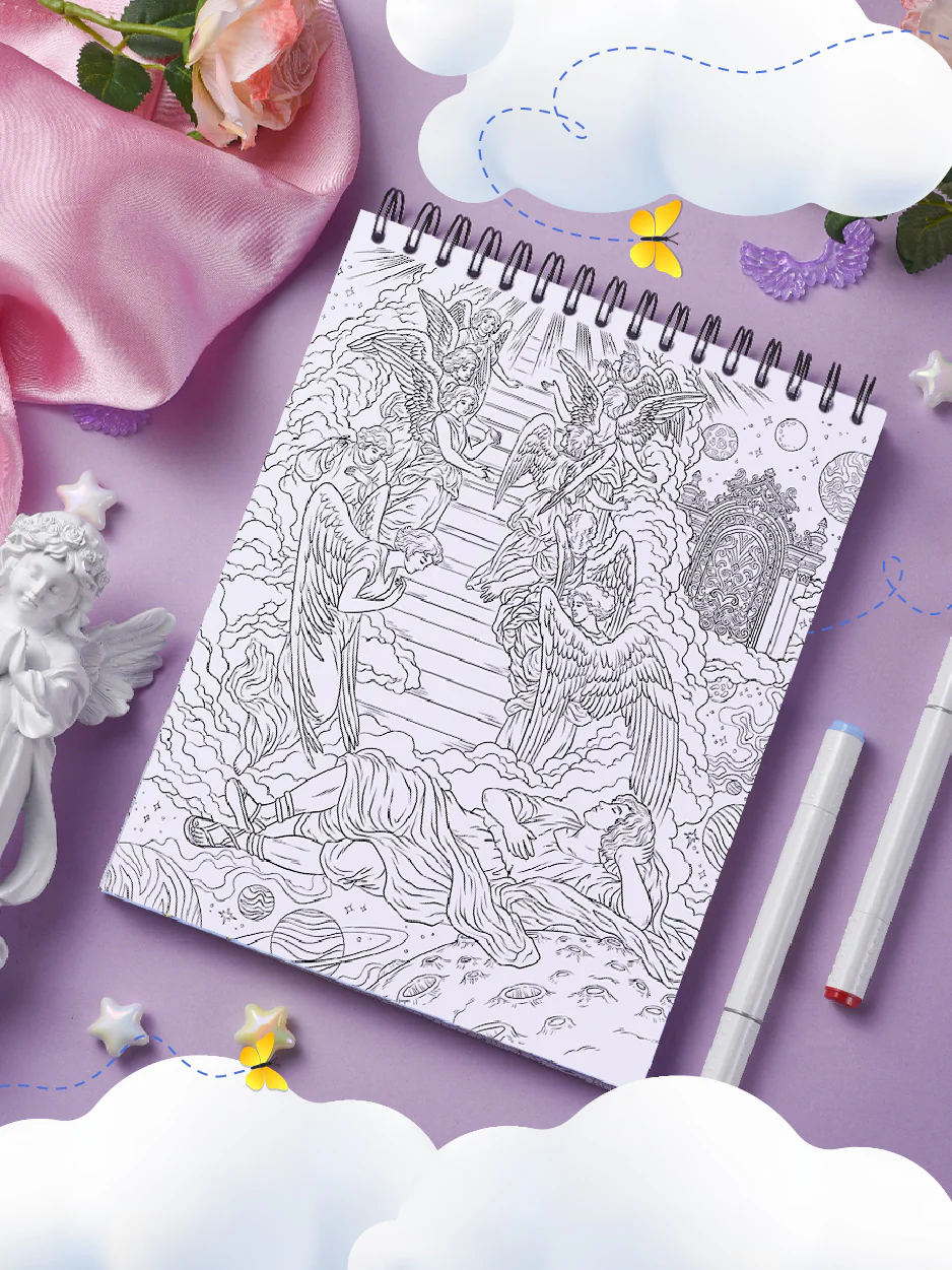 ColorIt Angels Illustrated By Hasby Mubarok - Image 7