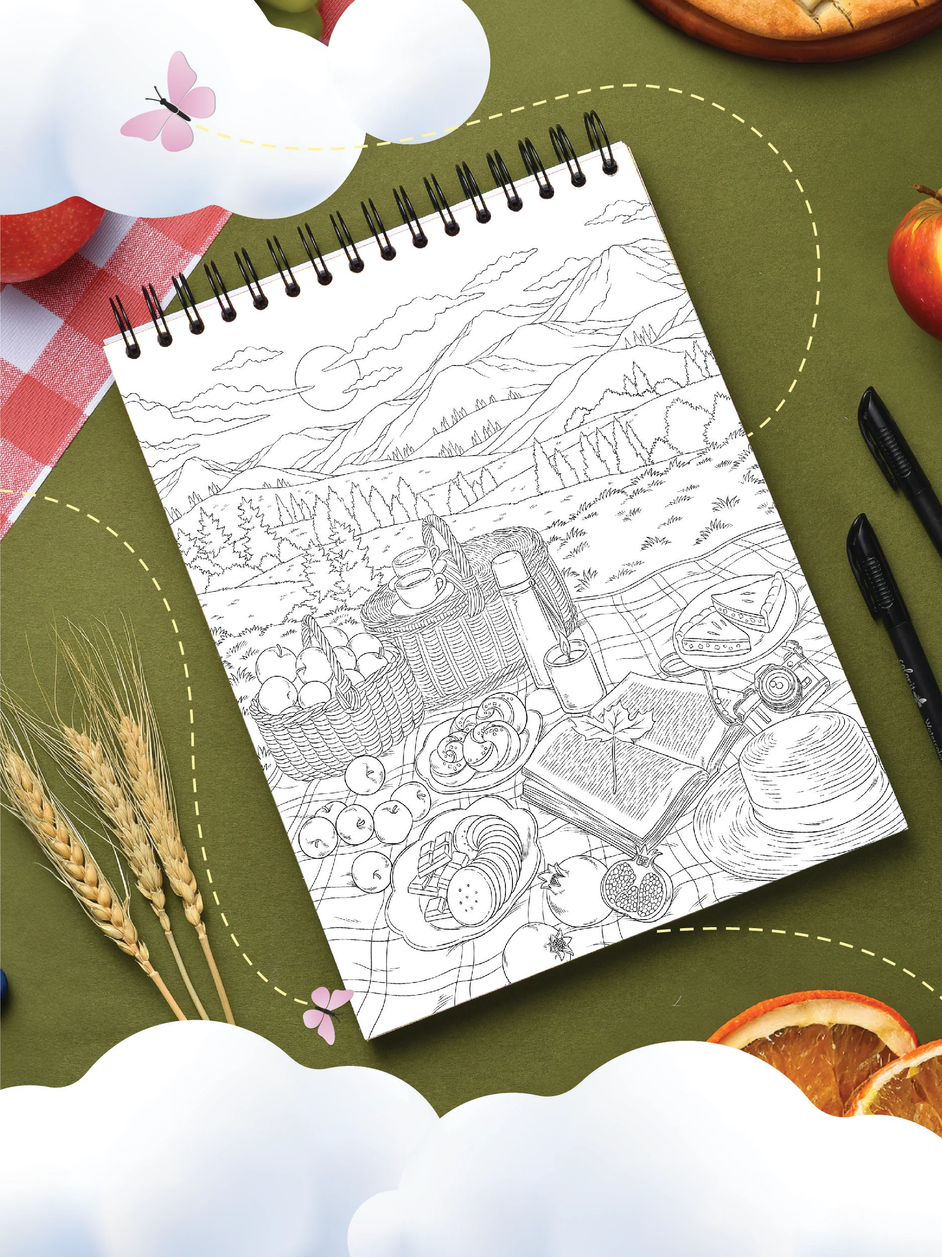 ColorIt Colorful Harvest Coloring Book for Adults Illustrated By Hasby Mubarok - Image 5