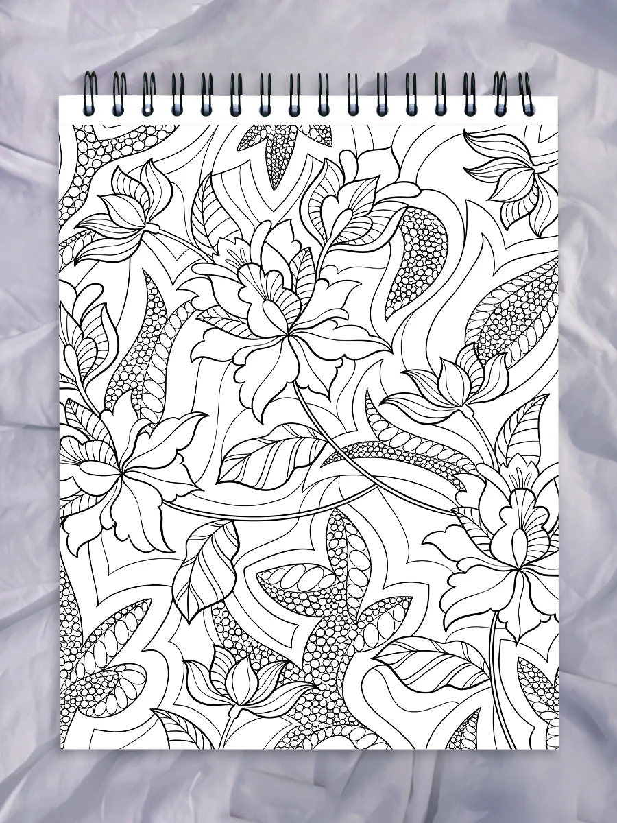 ColorIt Colorful Patterns Coloring Book for Adults by Terbit Basuki - Image 4