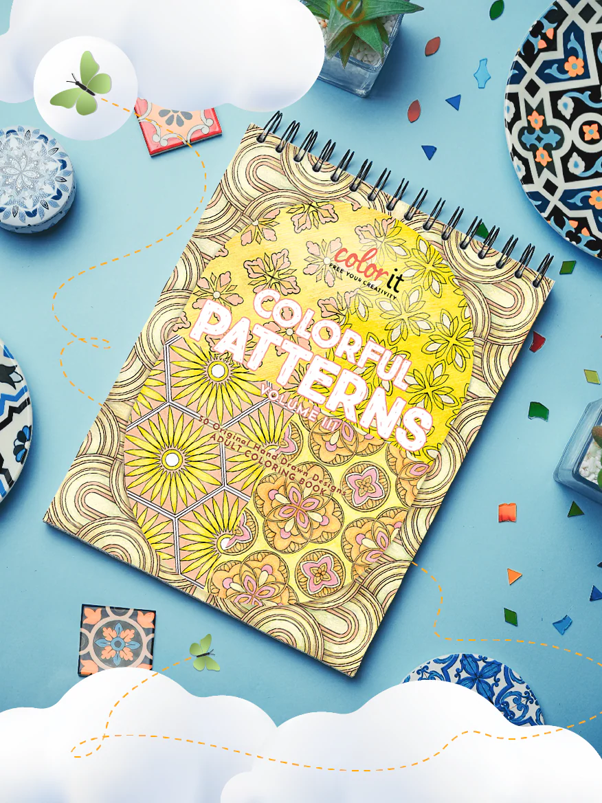 ColorIt Colorful Patterns, Volume III Illustrated By Terbit Basuki - Image 2