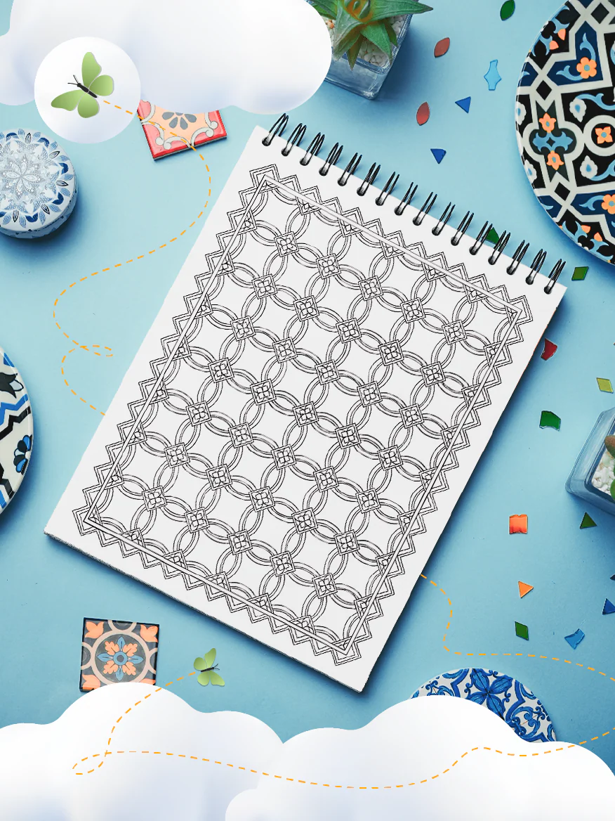 ColorIt Colorful Patterns, Volume III Illustrated By Terbit Basuki - Image 5