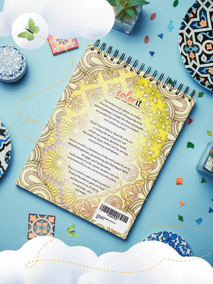 ColorIt Colorful Patterns, Volume III Illustrated By Terbit Basuki - Image 9