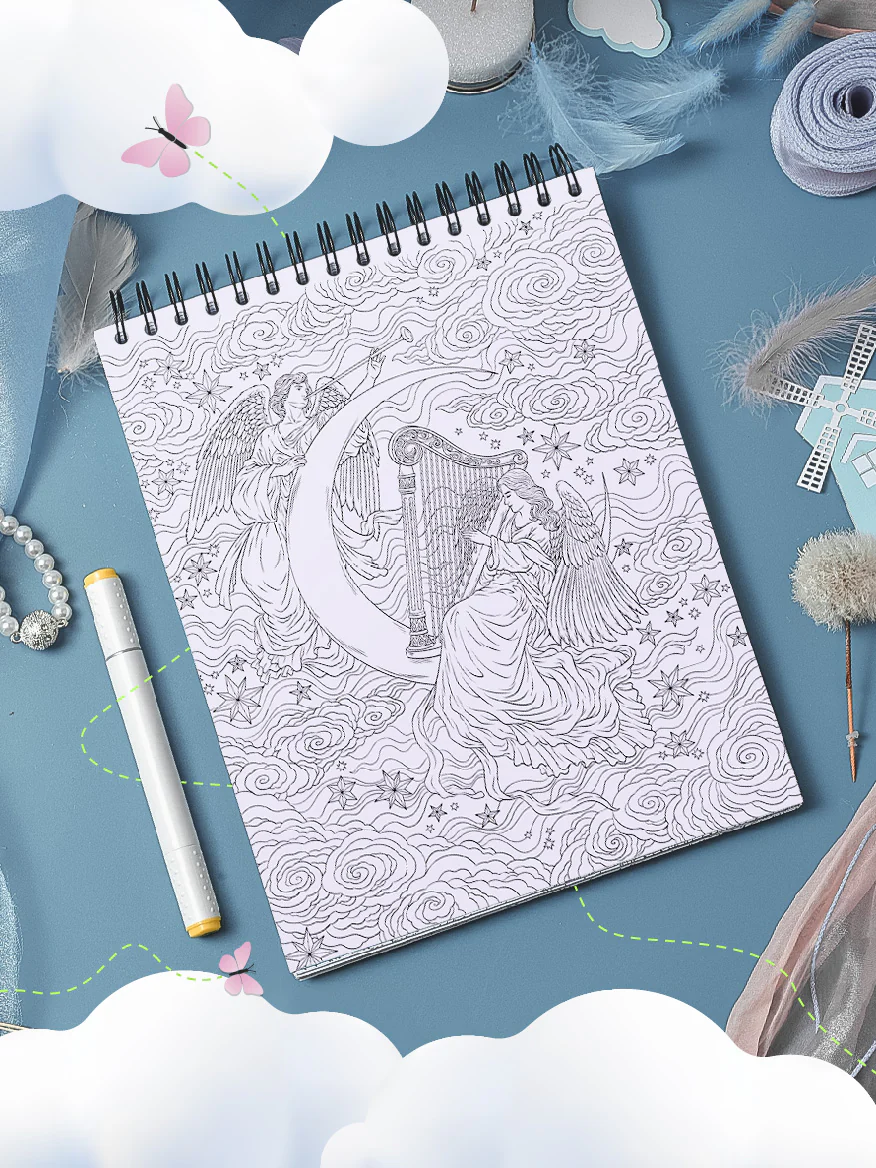 ColorIt Dreamland, Volume II Coloring Book for Adults Illustrated By Kring Demetrio, Hasby Mubarok, and Jackielou Pareja - Image 7
