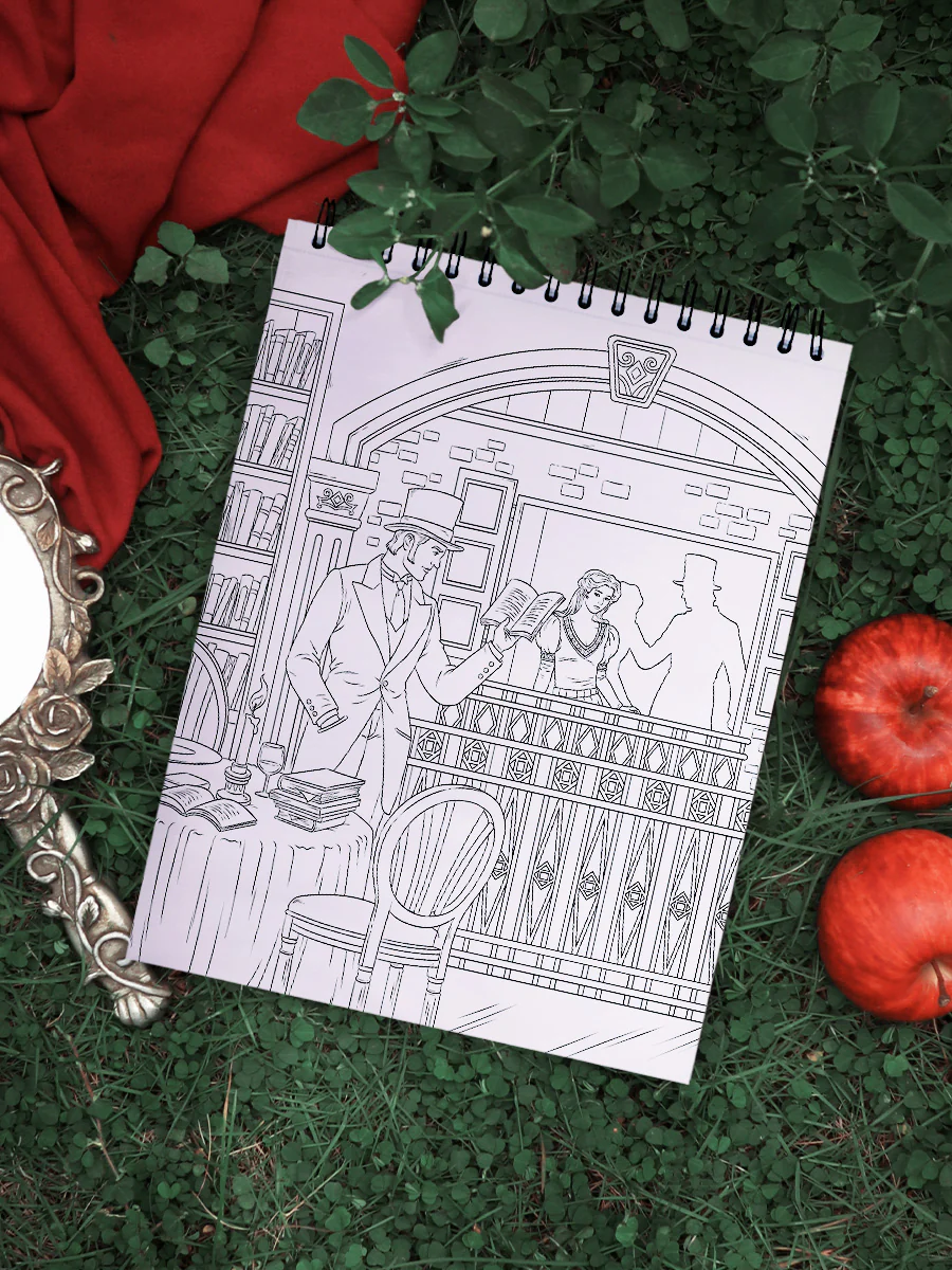 ColorIt Eerie Enchantment: Fairytale Origins Coloring Book for Adults Illustrated By Hasby Mubarok - Image 4
