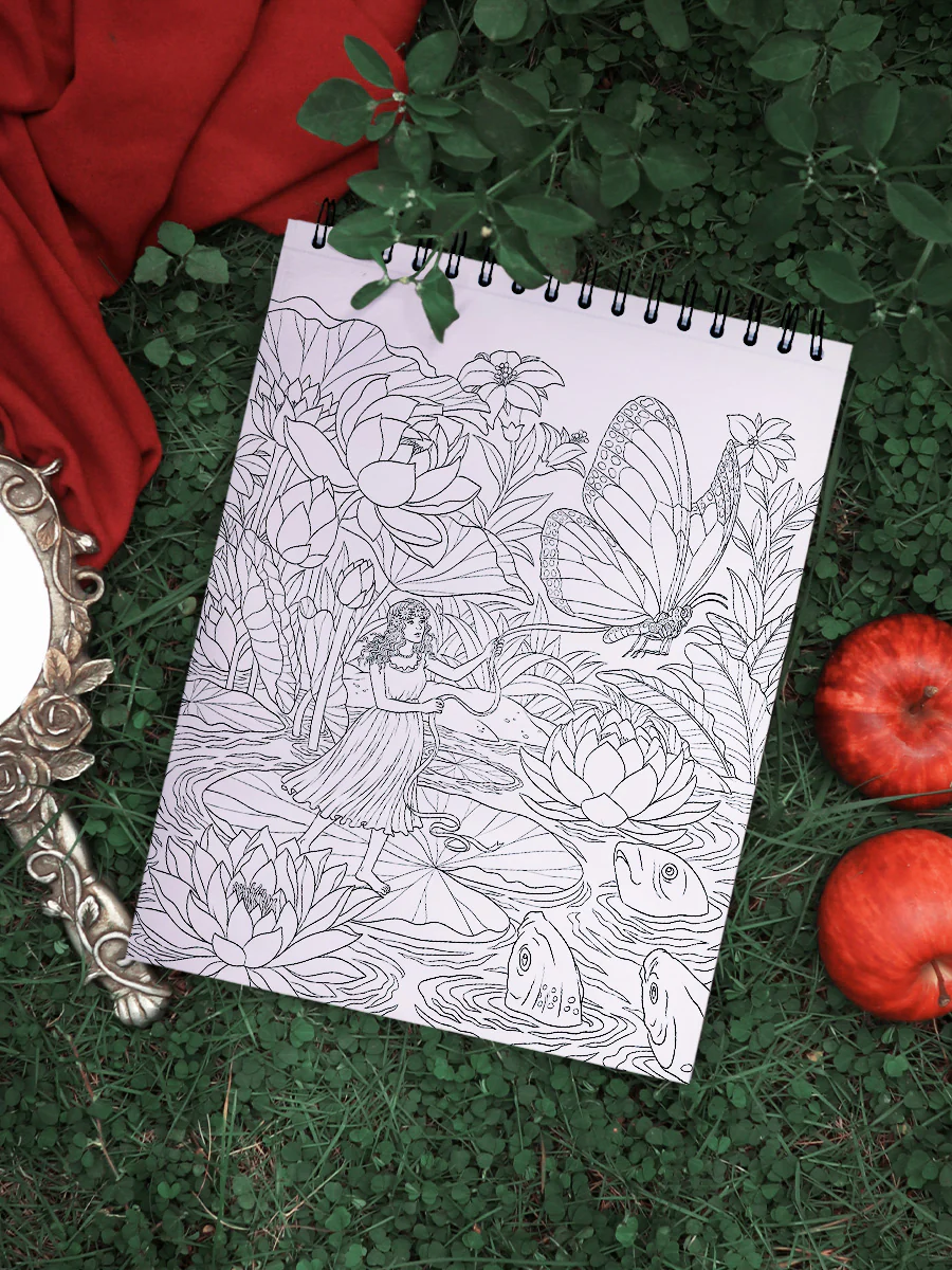 ColorIt Eerie Enchantment: Fairytale Origins Coloring Book for Adults Illustrated By Hasby Mubarok - Image 7