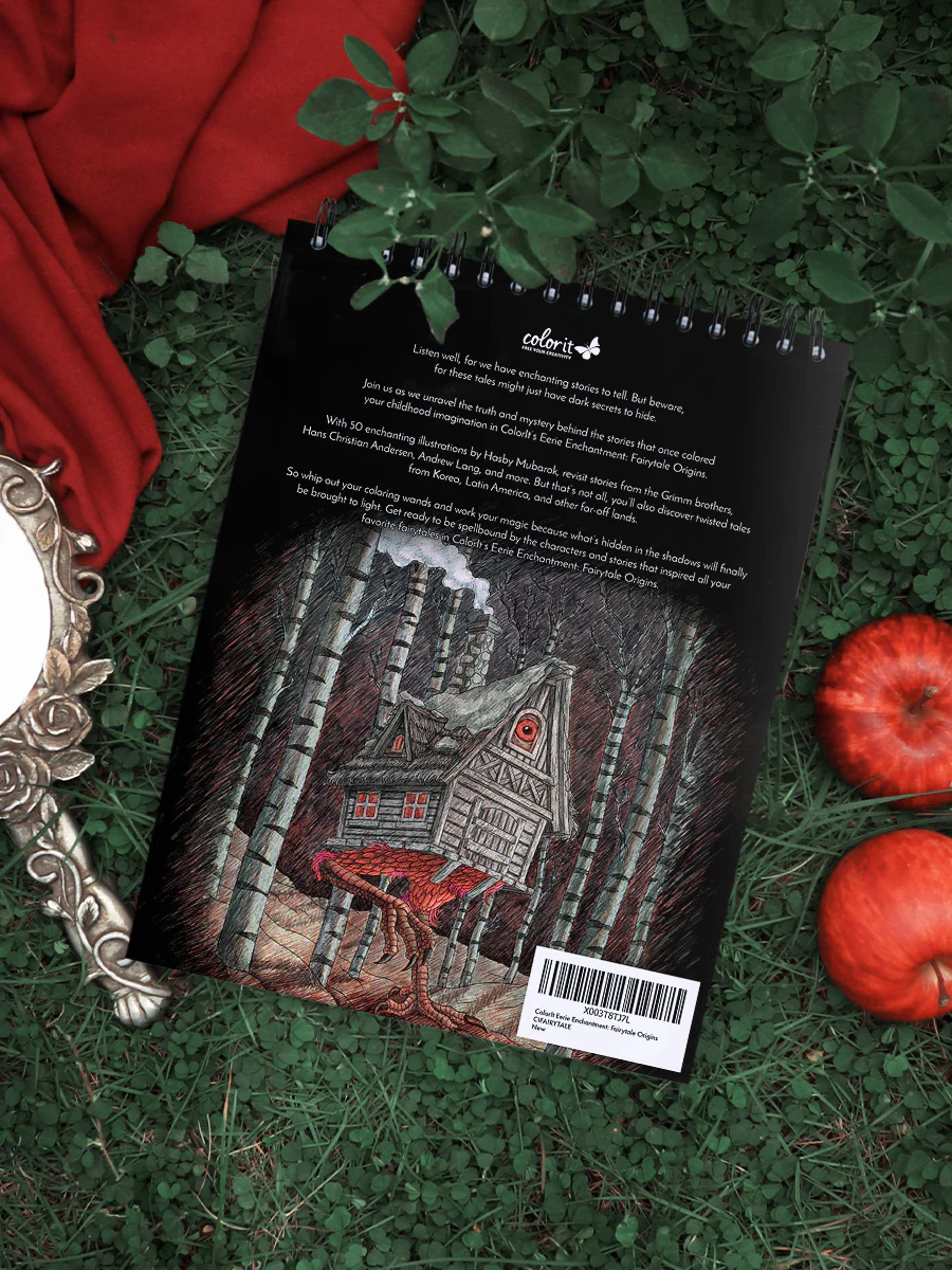 ColorIt Eerie Enchantment: Fairytale Origins Coloring Book for Adults Illustrated By Hasby Mubarok - Image 8