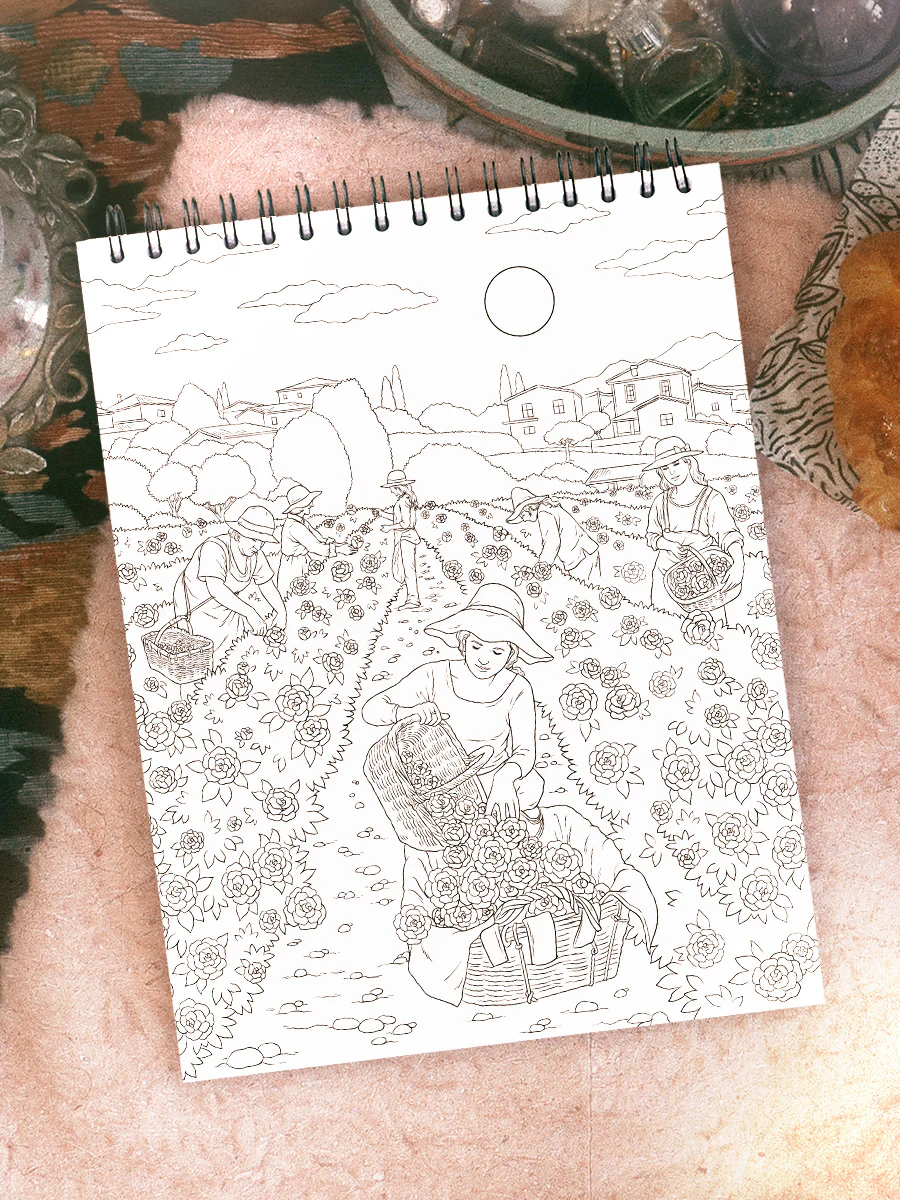 ColorIt France Coloring Book for Adults Illustrated By Hasby Mubarok - Image 4