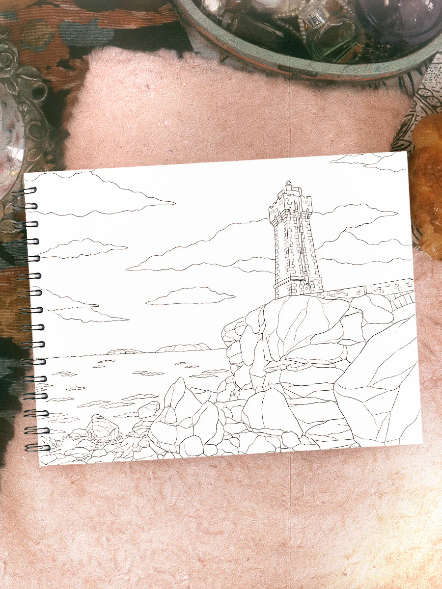 ColorIt France Coloring Book for Adults Illustrated By Hasby Mubarok - Image 6