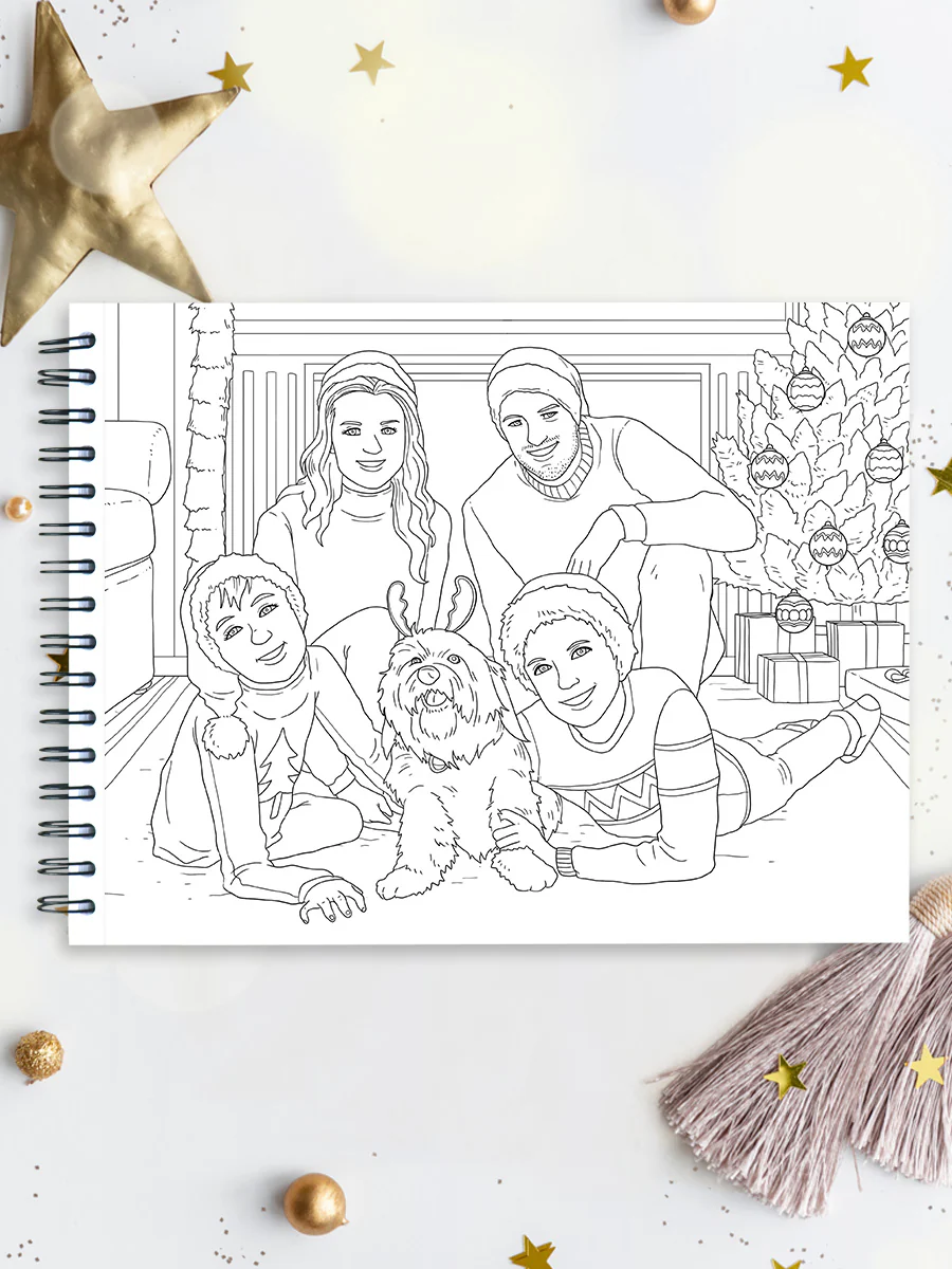 ColorIt Home for the Holidays Coloring Book for Adults by Patrick Bucoy and Jackielou Pareja - Image 6