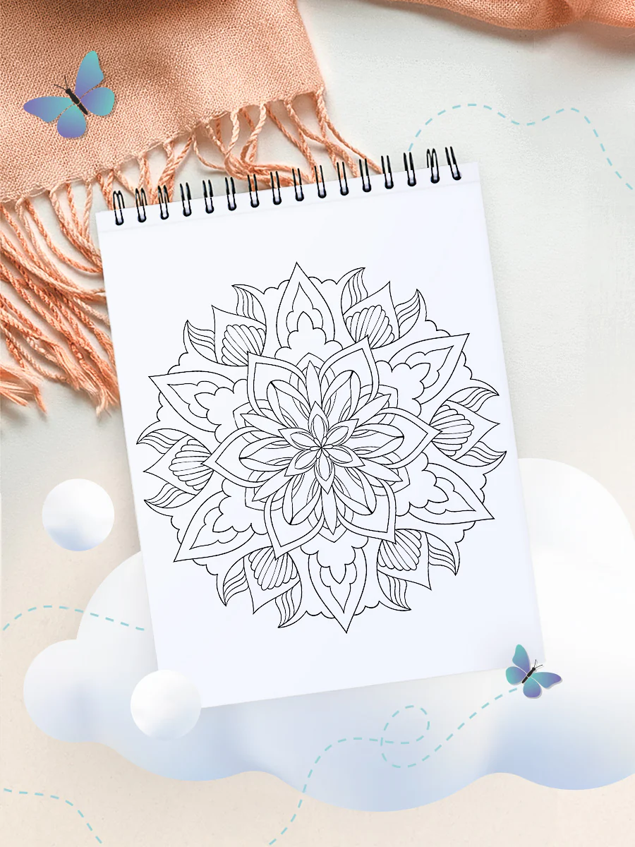 ColorIt Mandalas To Color, Volume IX Coloring Book for Adults Illustrated By Terbit Basuki - Image 7