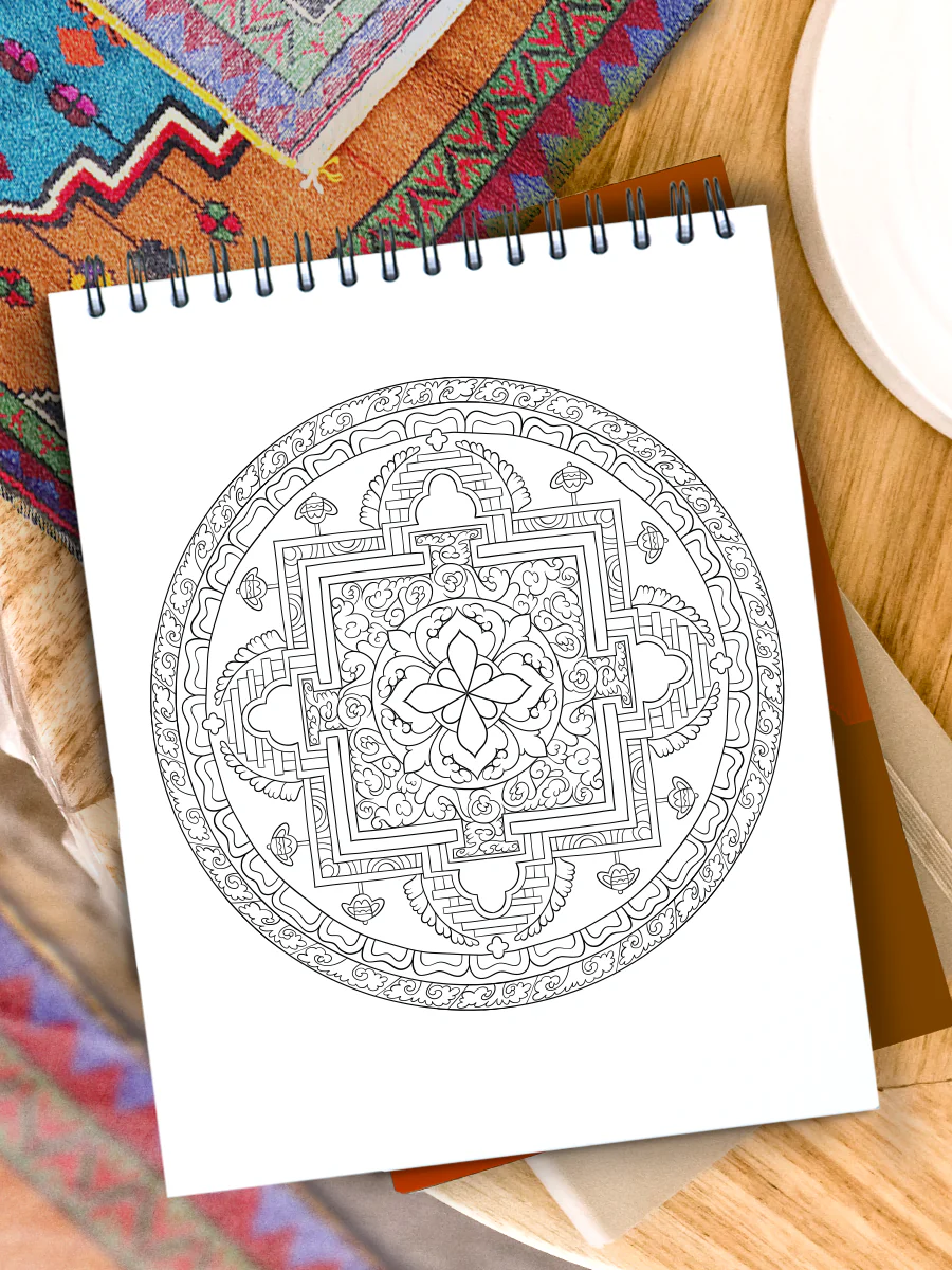ColorIt Mandalas to Color, Volume VII Coloring Book for Adults by Terbit Basuki - Image 5