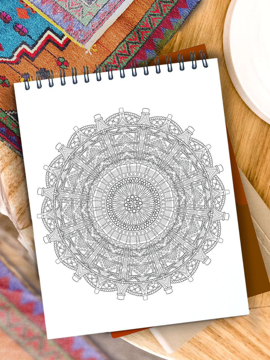ColorIt Mandalas to Color, Volume VII Coloring Book for Adults by Terbit Basuki - Image 7