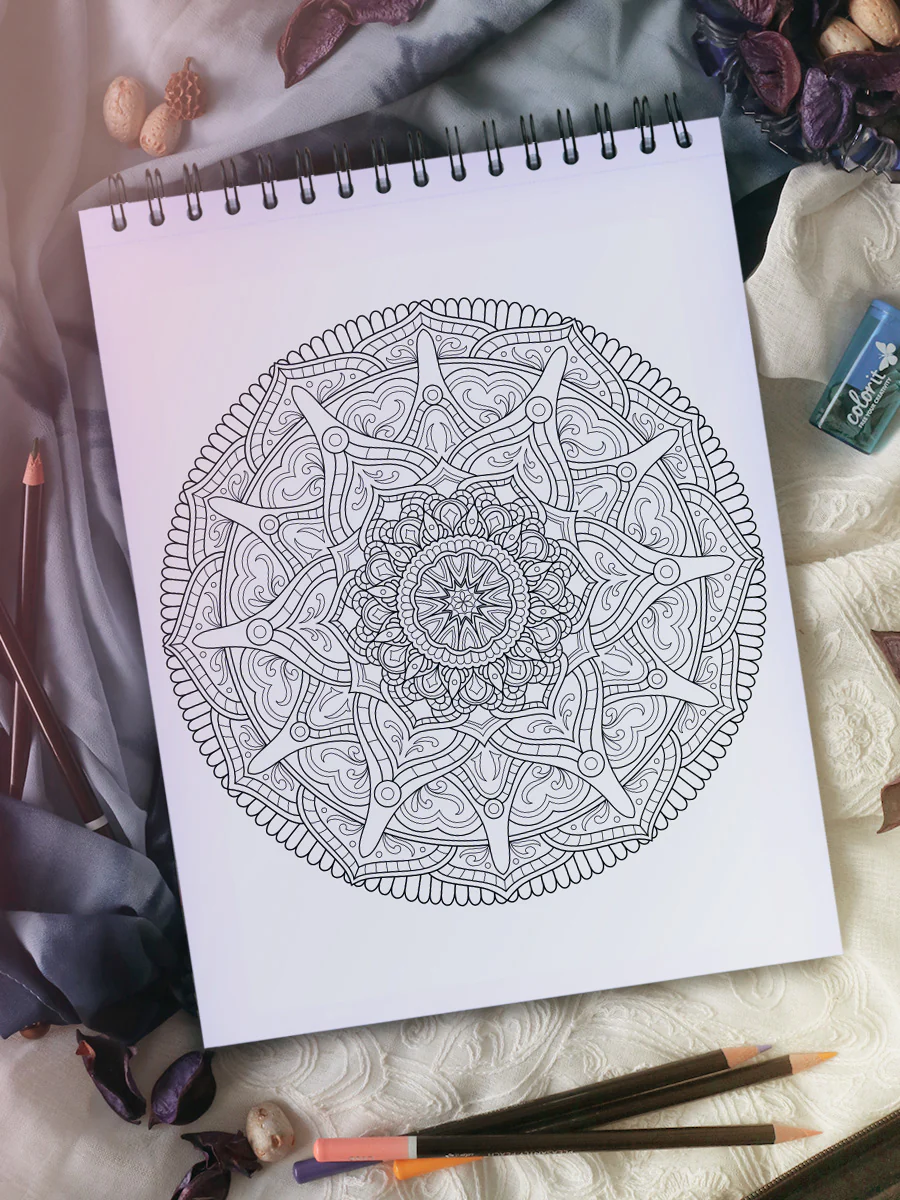 ColorIt Mandalas to Color, Volume VIII Coloring Book for Adults Illustrated By Terbit Basuki - Image 5