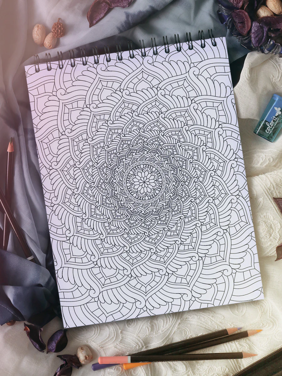 ColorIt Mandalas to Color, Volume VIII Coloring Book for Adults Illustrated By Terbit Basuki - Image 7
