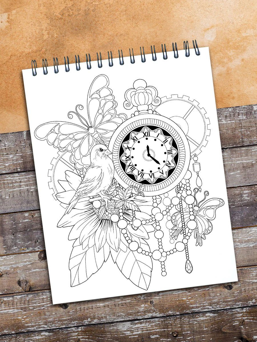 ColorIt Timeless Treasures Coloring Book for Adults by Jackielou Pareja - Image 6
