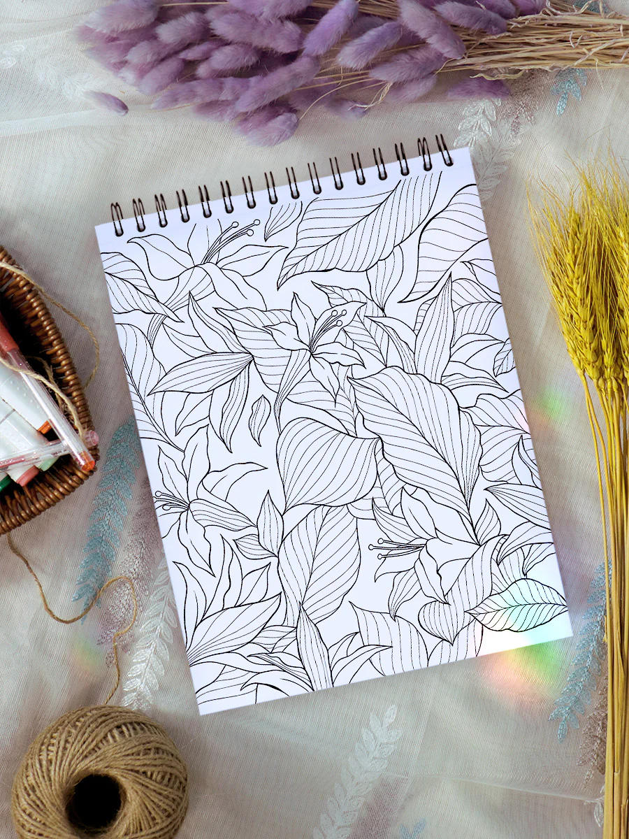 ColorIt Colorful Patterns, Volume II Adult Coloring Book Illustrated By Terbit Basuki - Image 3