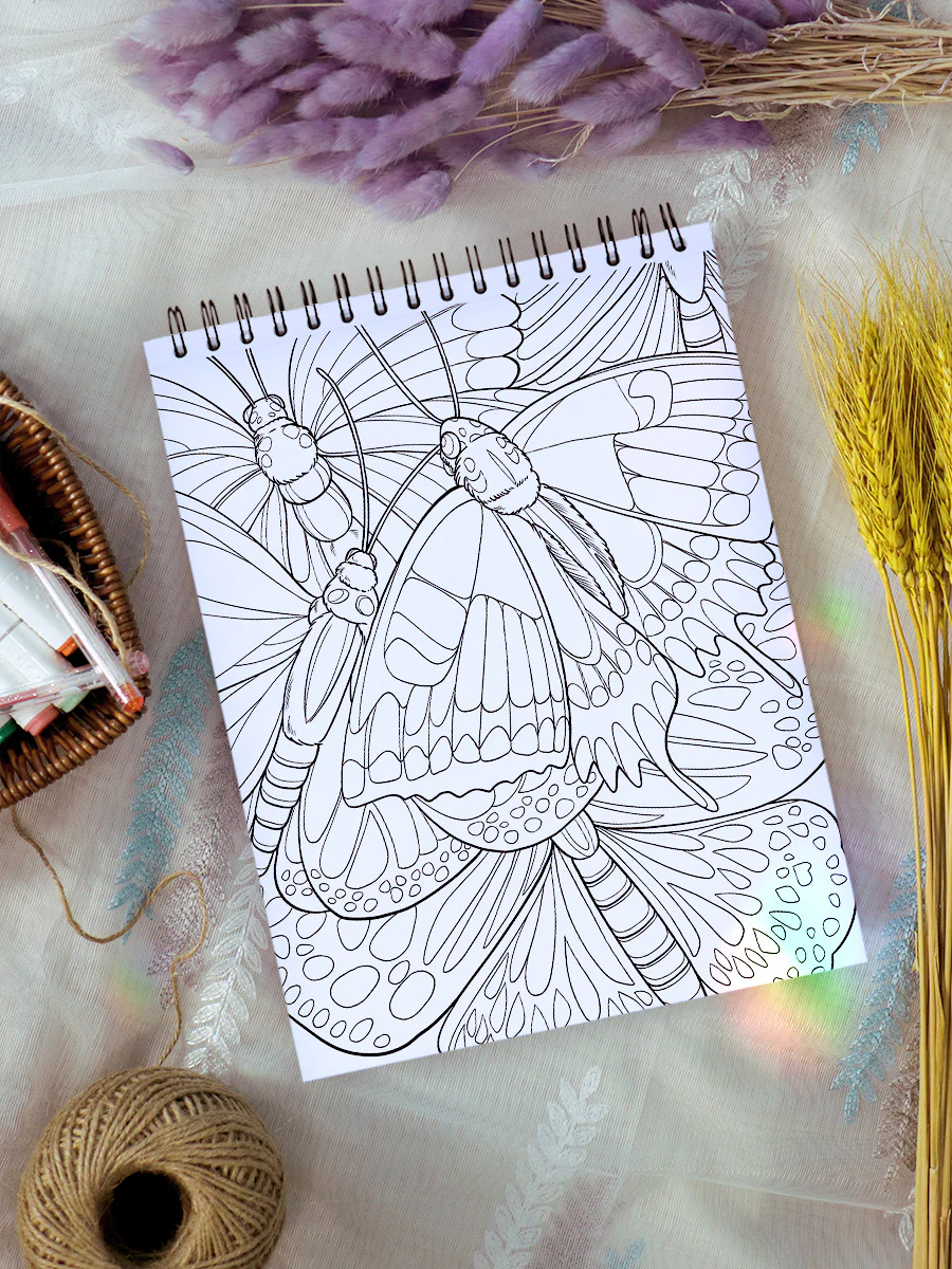 ColorIt Colorful Patterns, Volume II Adult Coloring Book Illustrated By Terbit Basuki - Image 4