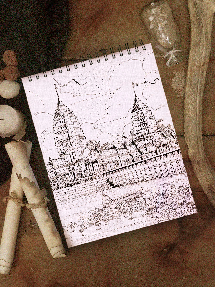 ColorIt Ancient Empires Adult Coloring Book Illustrated By Kring Demetrio - Image 7