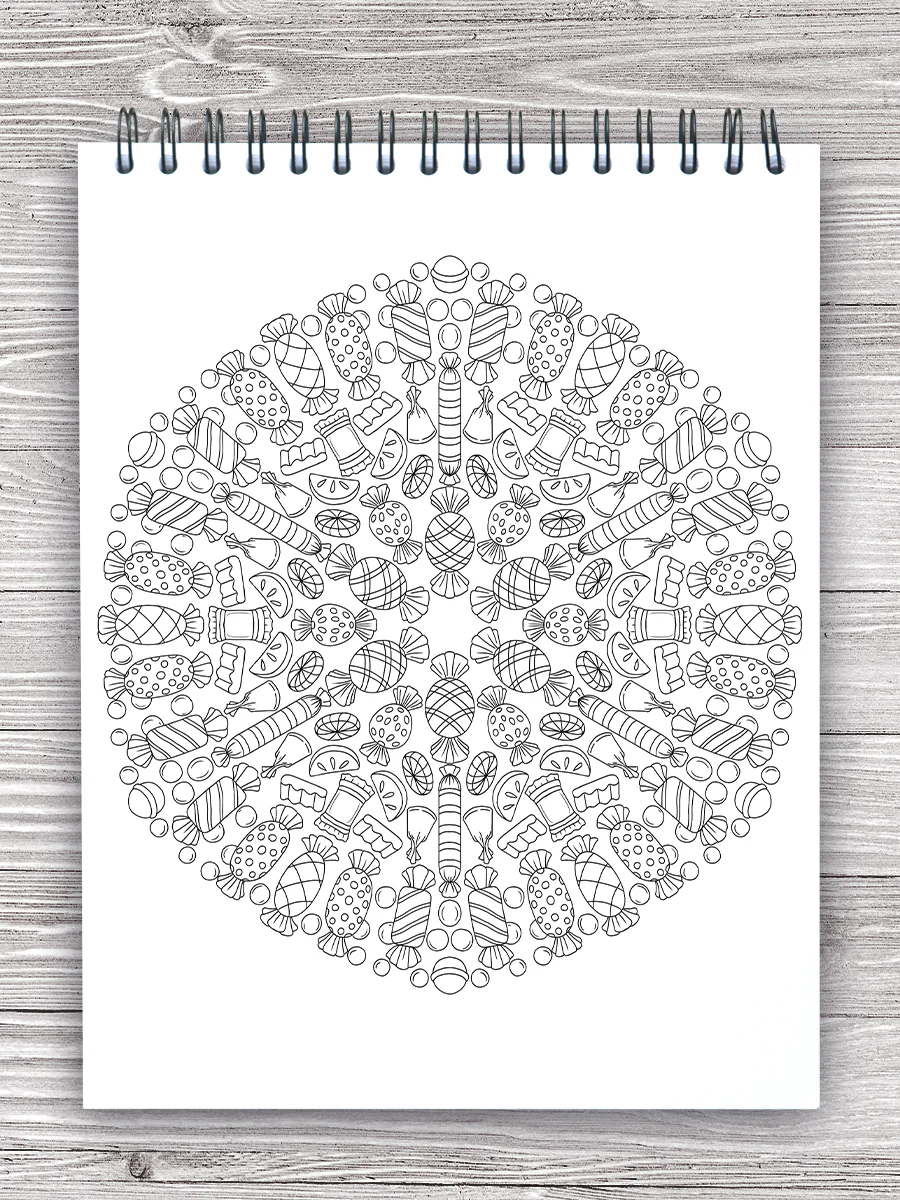 Delightful Desserts and Sweet Treats Coloring Book by Jackielou Pareja and Patrick Bucoy - Image 5