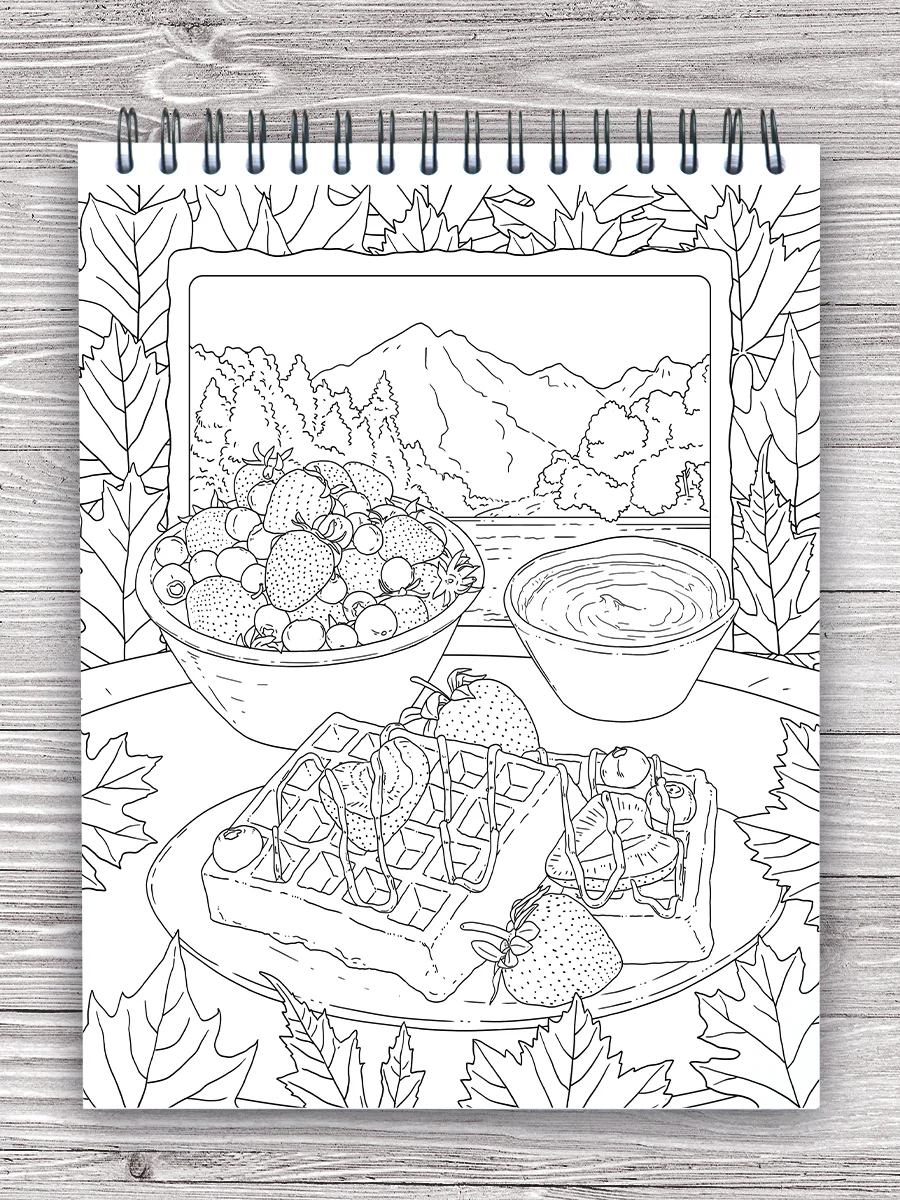 Delightful Desserts and Sweet Treats Coloring Book by Jackielou Pareja and Patrick Bucoy - Image 8