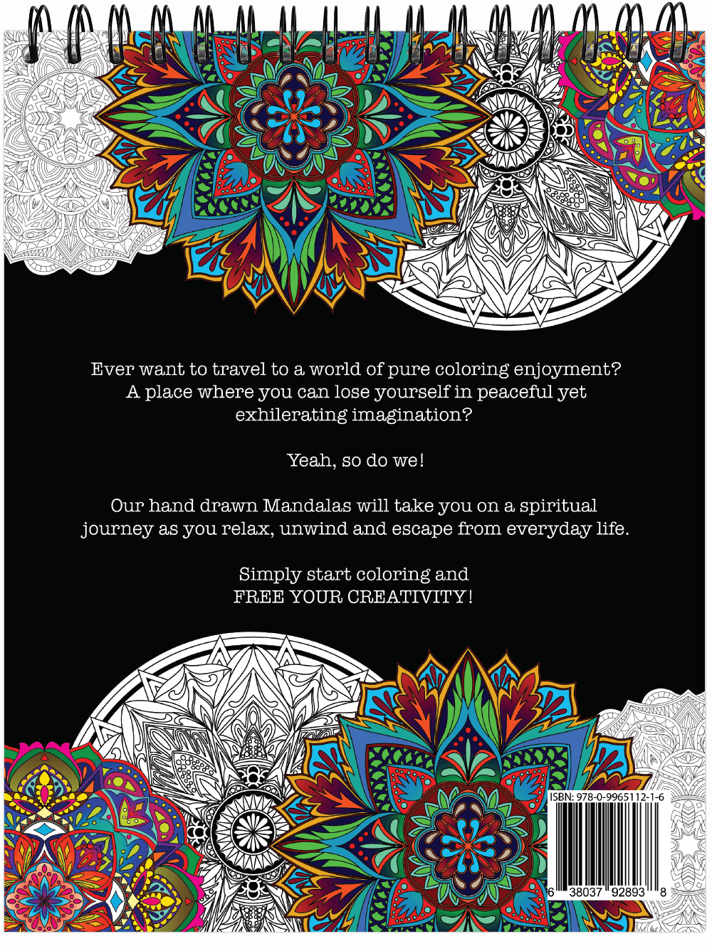 ColorIt Mandalas To Color, Volume I Coloring Book for Adults by Terbit Basuki - Image 6