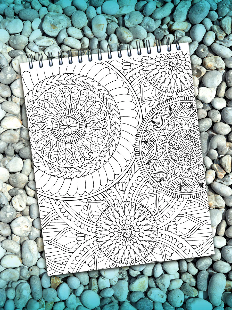 ColorIt Mandalas To Color, Volume V Coloring Book for Adults by Terbit Basuki - Image 3