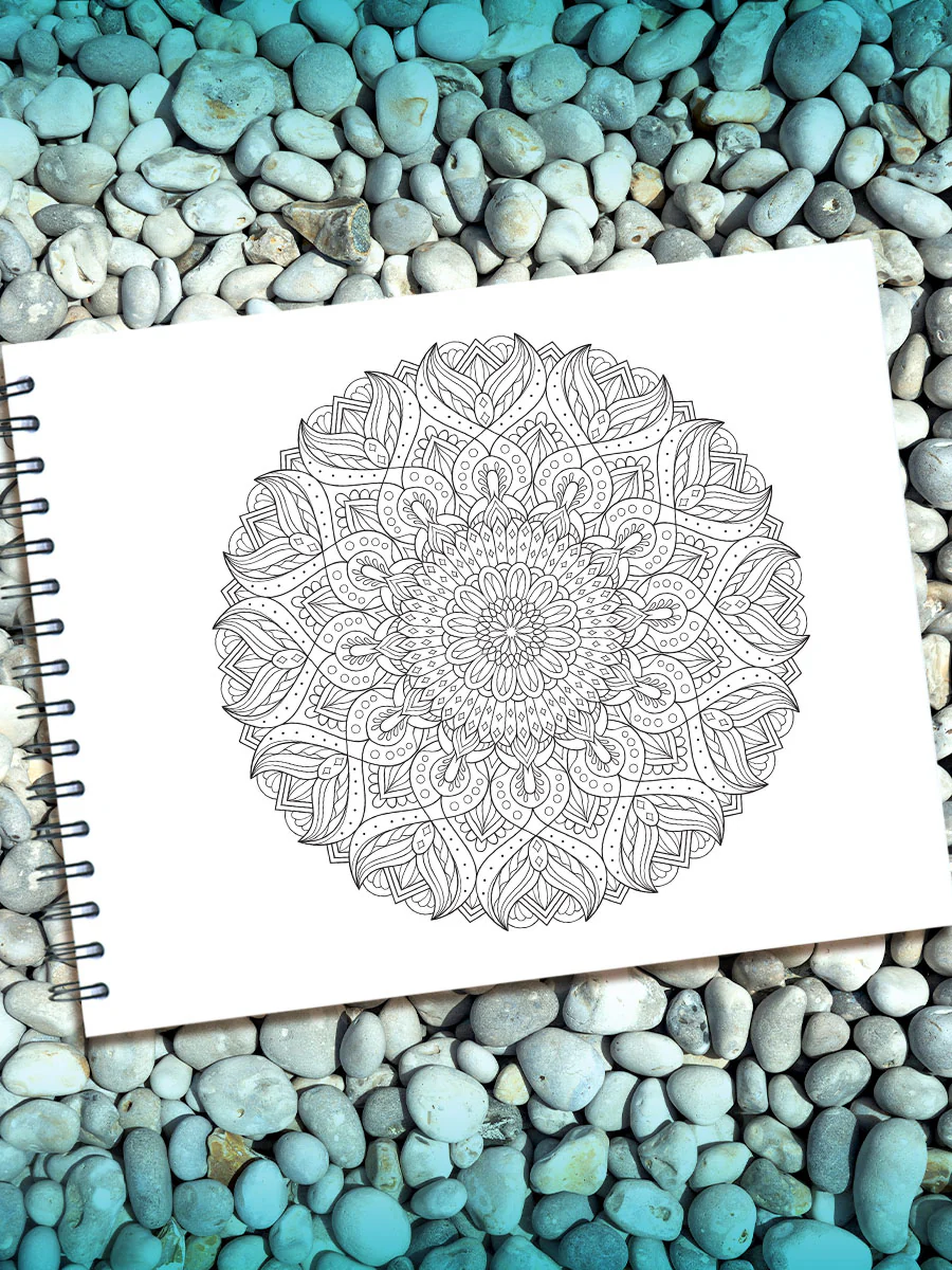 ColorIt Mandalas To Color, Volume V Coloring Book for Adults by Terbit Basuki - Image 6