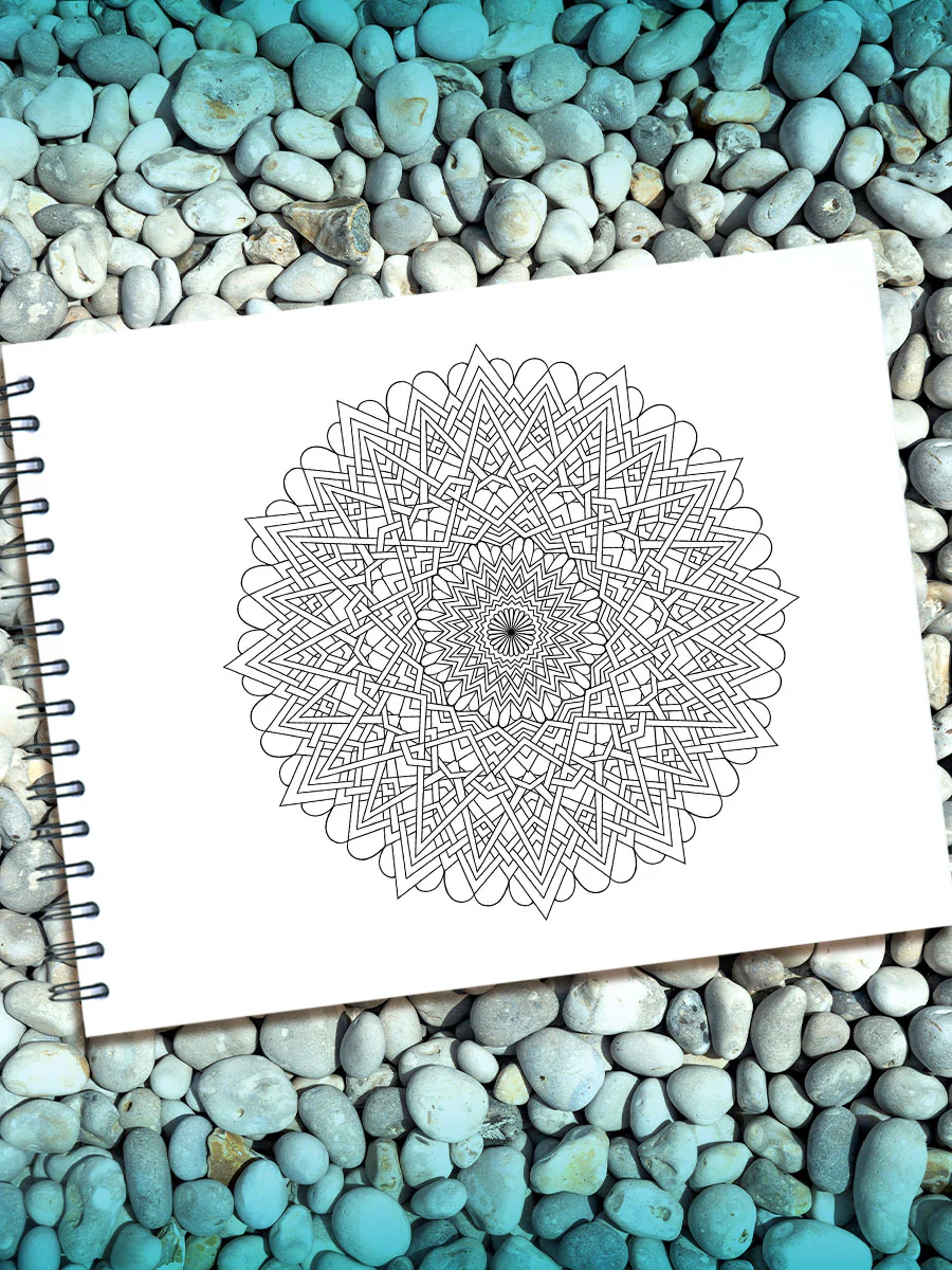 ColorIt Mandalas To Color, Volume V Coloring Book for Adults by Terbit Basuki - Image 7