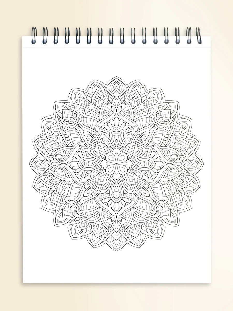 ColorIt Mandalas To Color, Volume VI Coloring Book for Adults by Terbit Basuki - Image 4