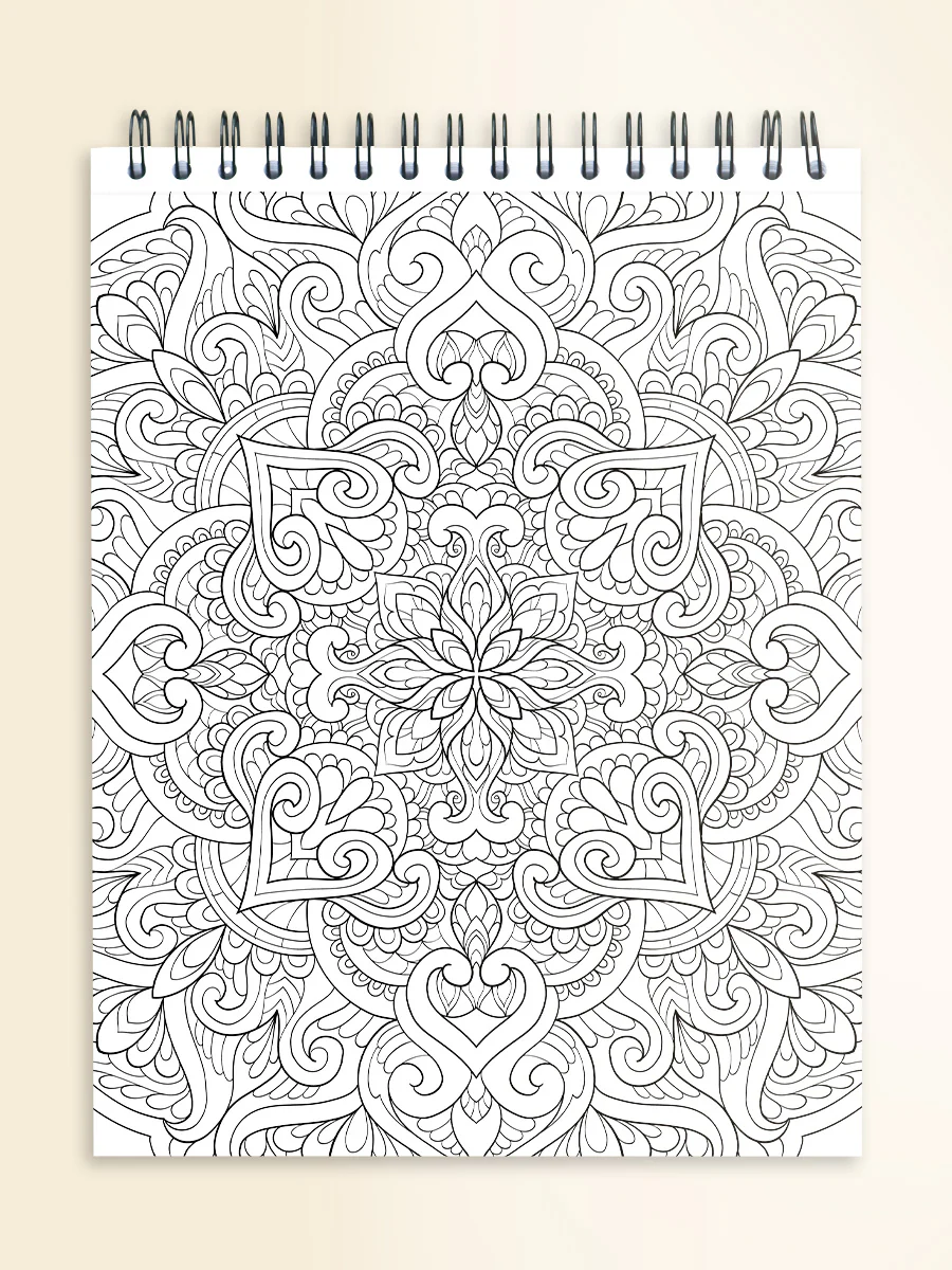 ColorIt Mandalas To Color, Volume VI Coloring Book for Adults by Terbit Basuki - Image 5