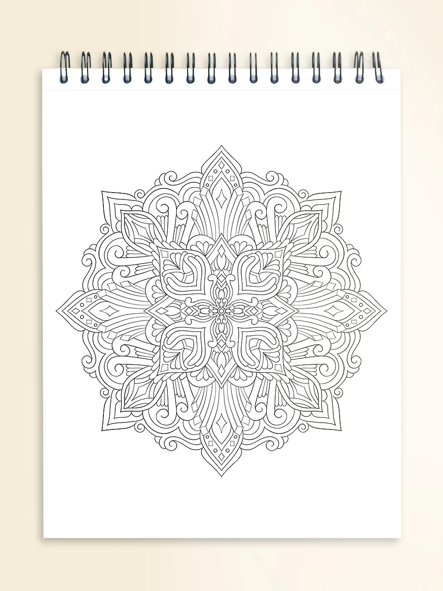 ColorIt Mandalas To Color, Volume VI Coloring Book for Adults by Terbit Basuki - Image 6