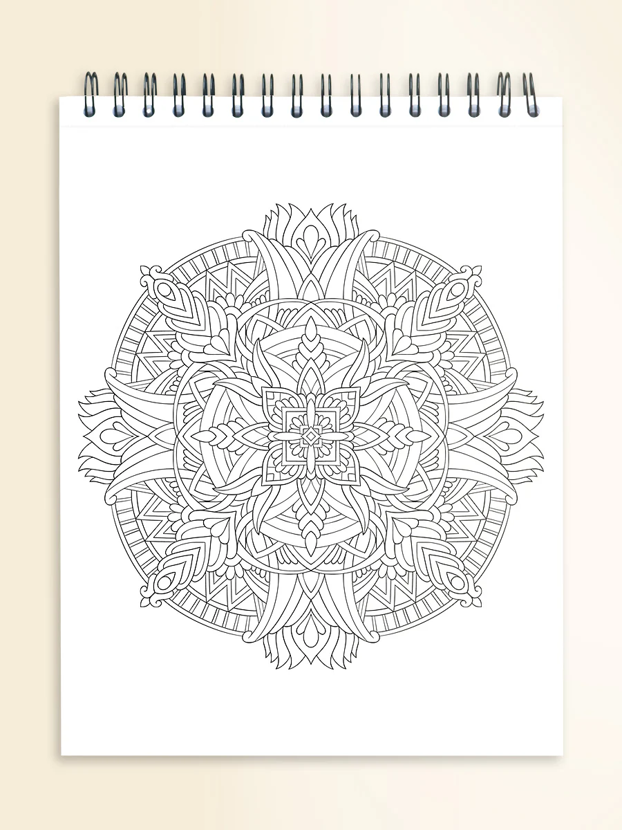 ColorIt Mandalas To Color, Volume VI Coloring Book for Adults by Terbit Basuki - Image 7