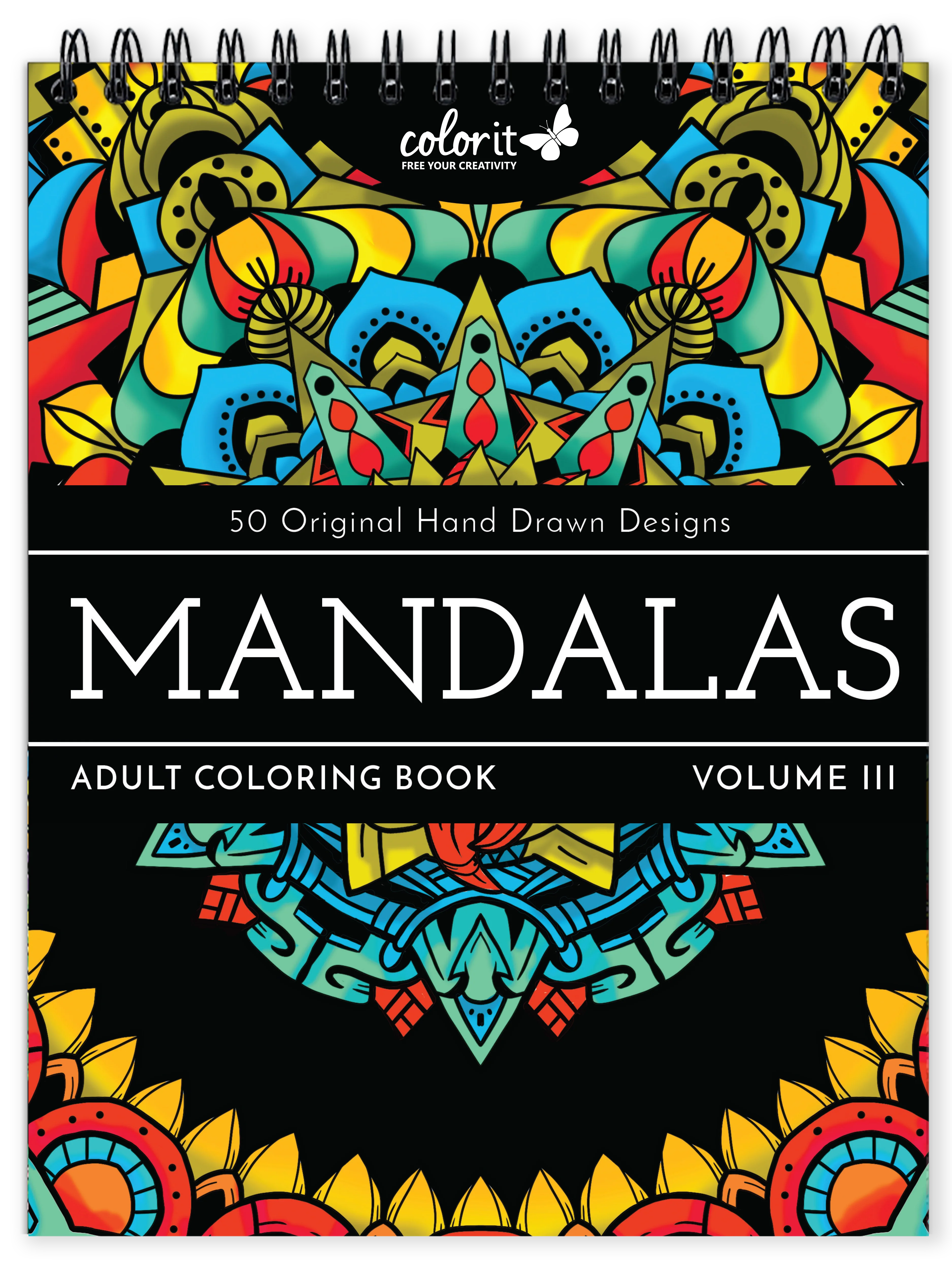 ColorIt Mandalas To Color, Volume III Coloring Book for Adults by Jackielou Pareja and Patrick Bucoy