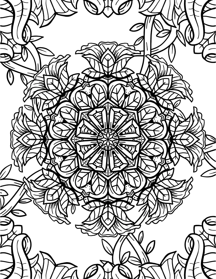 ColorIt Mandalas To Color, Volume III Coloring Book for Adults by Jackielou Pareja and Patrick Bucoy - Image 2