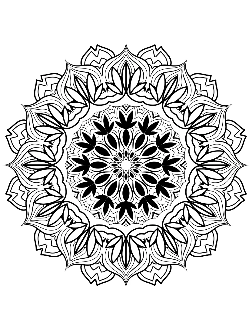 ColorIt Mandalas To Color, Volume III Coloring Book for Adults by Jackielou Pareja and Patrick Bucoy - Image 3