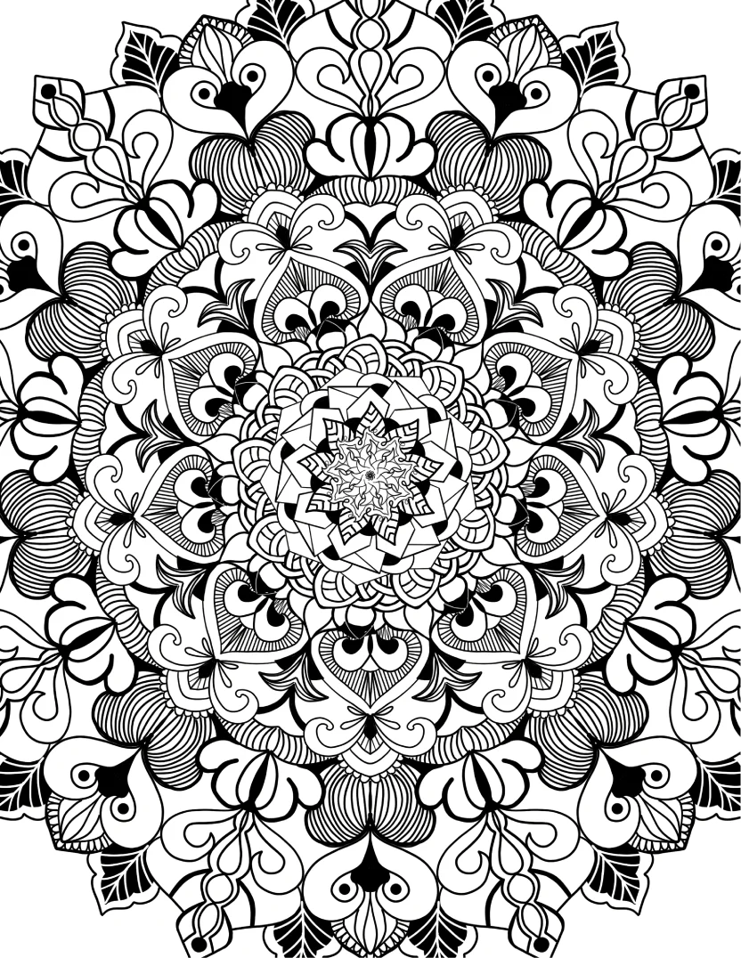 ColorIt Mandalas To Color, Volume III Coloring Book for Adults by Jackielou Pareja and Patrick Bucoy - Image 4