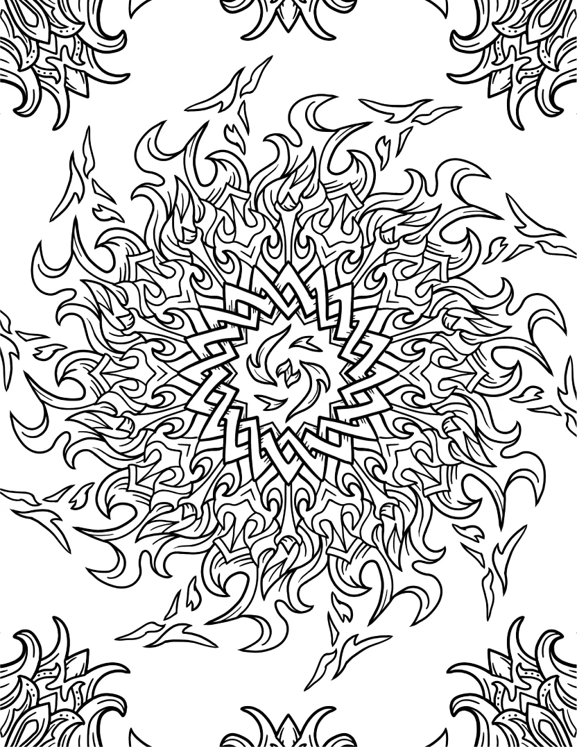 ColorIt Mandalas To Color, Volume III Coloring Book for Adults by Jackielou Pareja and Patrick Bucoy - Image 6