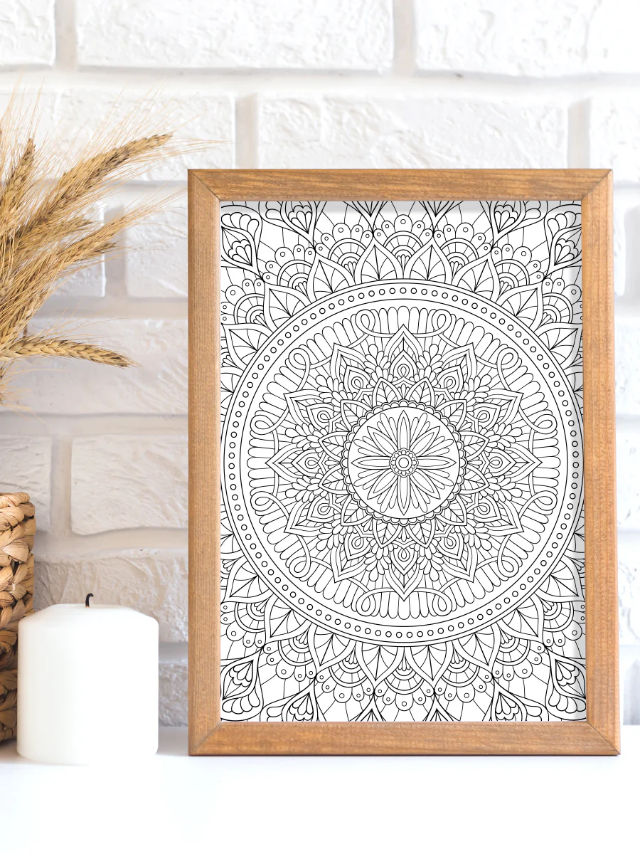ColorIt Mandalas To Color, Volume IV Coloring Book for Adults by Terbit Basuki - Image 2