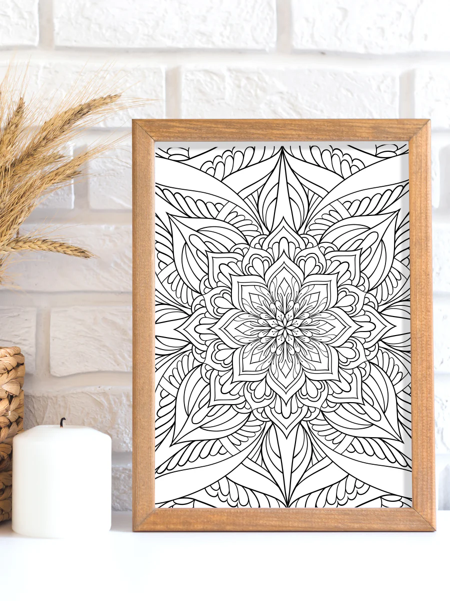 ColorIt Mandalas To Color, Volume IV Coloring Book for Adults by Terbit Basuki - Image 4
