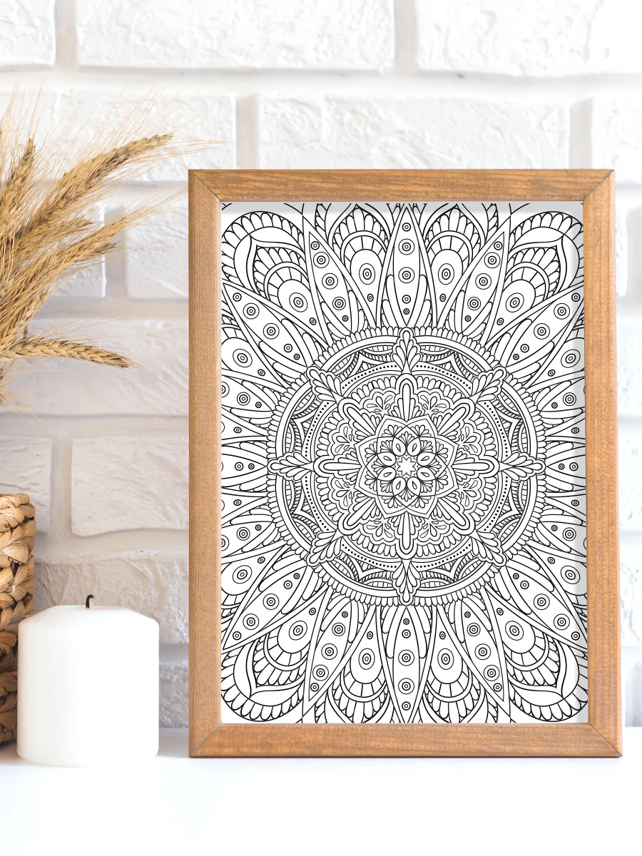 ColorIt Mandalas To Color, Volume IV Coloring Book for Adults by Terbit Basuki - Image 5