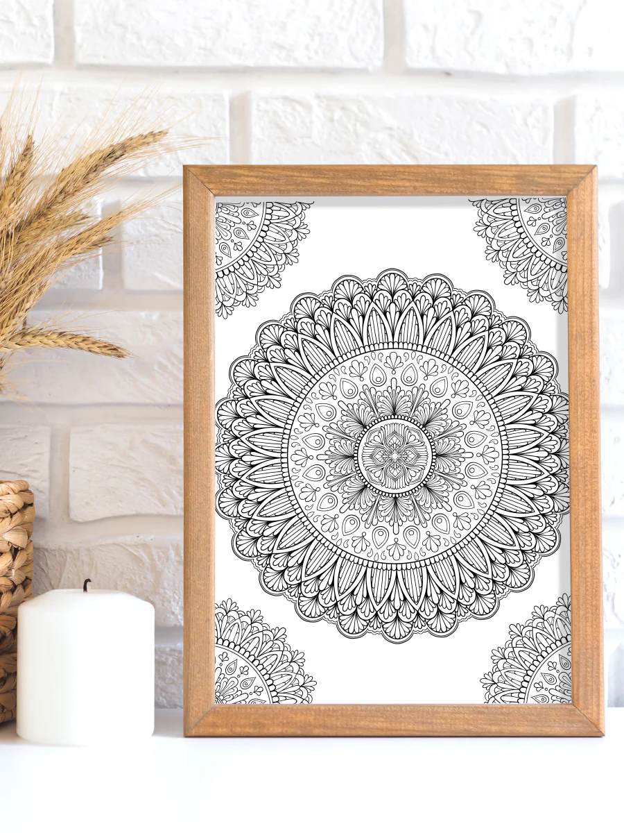 ColorIt Mandalas To Color, Volume IV Coloring Book for Adults by Terbit Basuki - Image 6