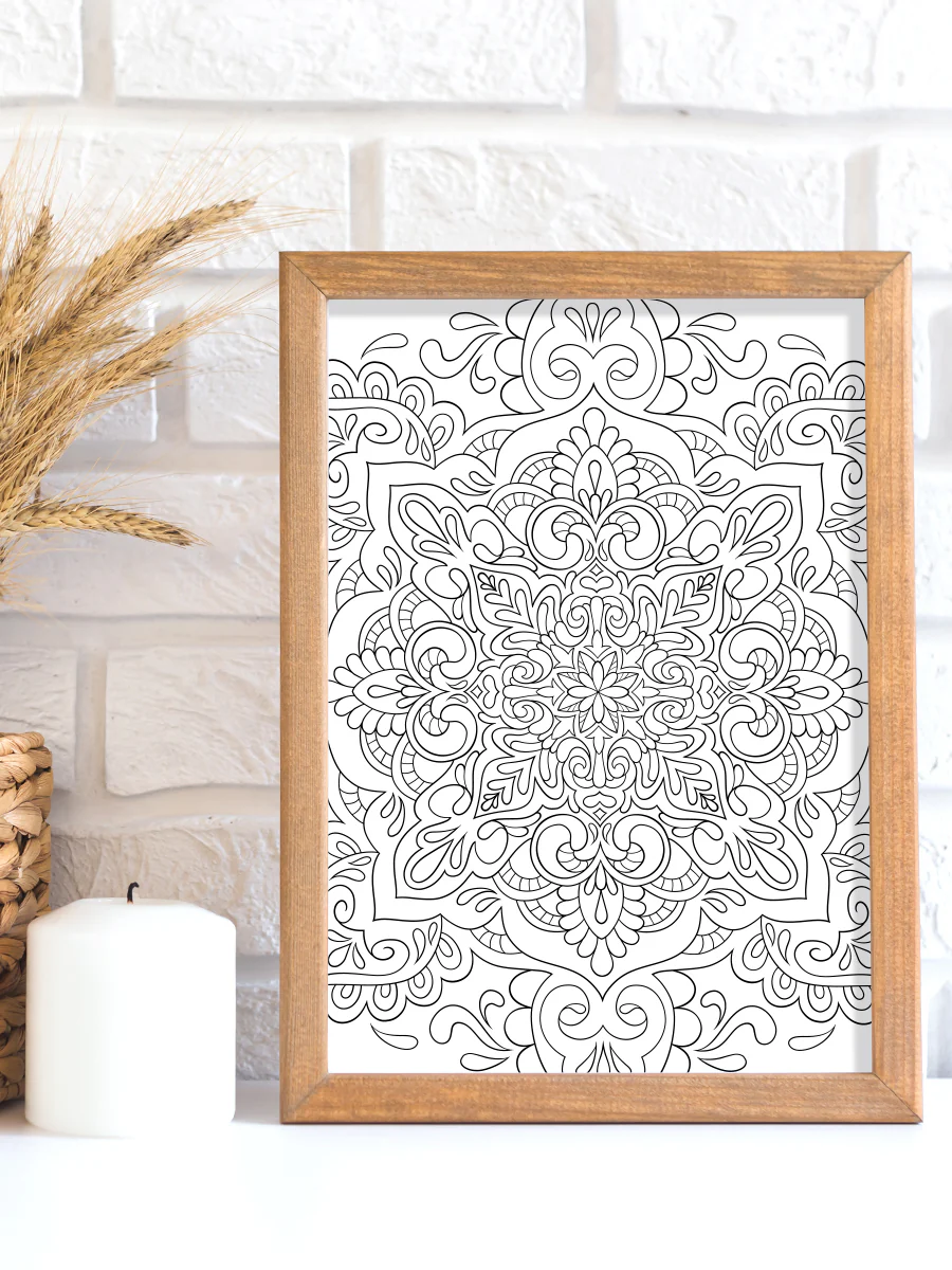 ColorIt Mandalas To Color, Volume IV Coloring Book for Adults by Terbit Basuki - Image 7
