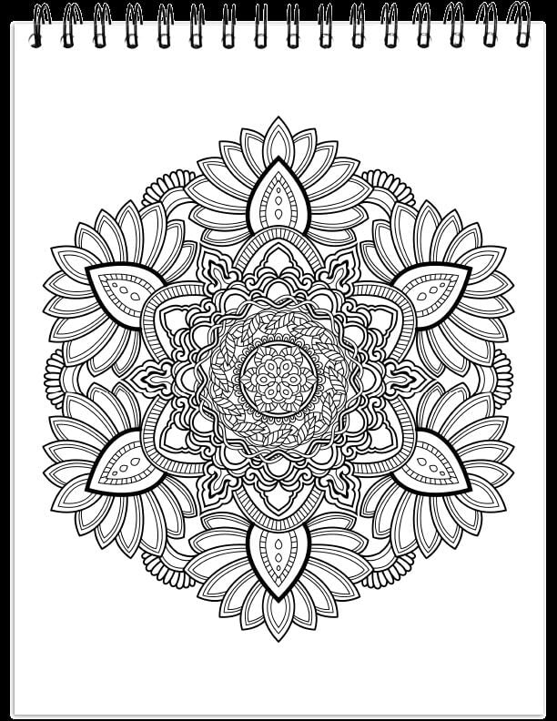 ColorIt Mandalas To Color, Volume II Coloring Book for Adults by Terbit Basuki - Image 10