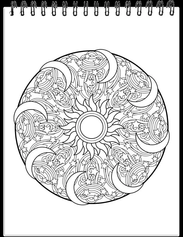 ColorIt Mandalas To Color, Volume II Coloring Book for Adults by Terbit Basuki - Image 12